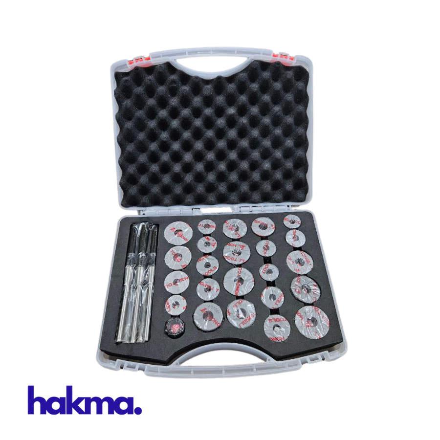 Coffret d’Alésoirs de Siège de Soupape Professionnel - Kit de Rectification Haute Précision