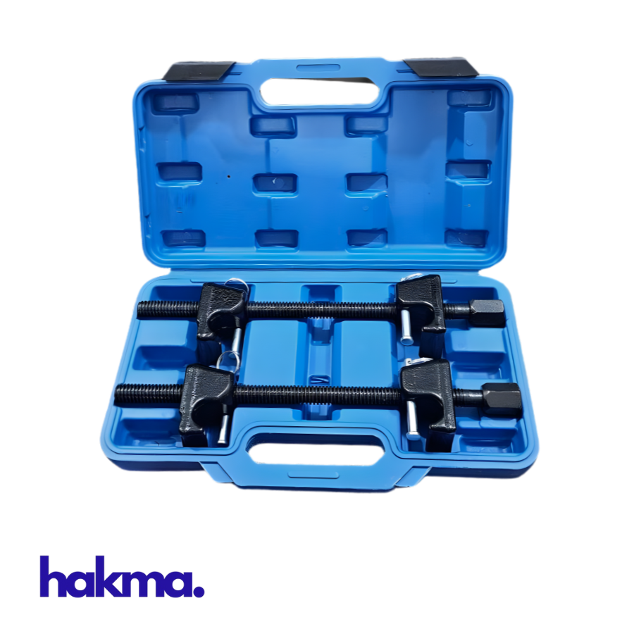 Paire de Compresseurs de Ressorts d'Amortisseurs Professionnels - Capacité 380mm avec Goupilles de Sécurité