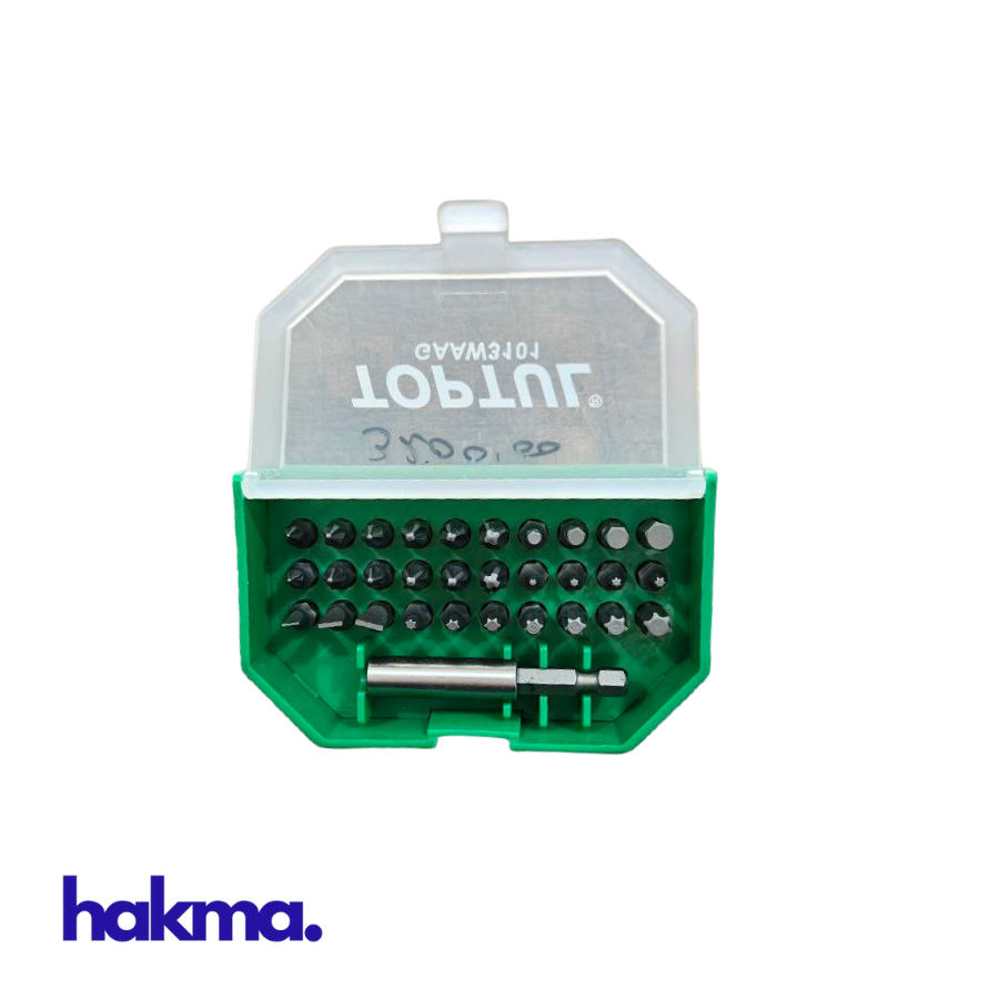 Coffret d'embouts de vissage professionnel 31 pièces - TOPTUL GABW3101