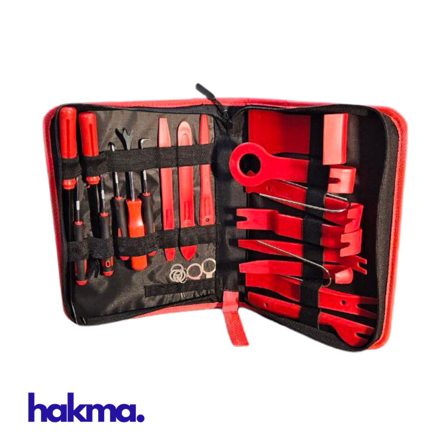 Kit Pro de Démontage et Garniture Automobile - 25 Pièces
