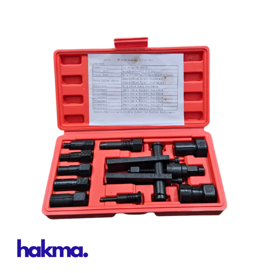 Coffret Extracteur de Roulements Intérieurs 8-29 mm - Kit Professionnel 10 Pièces