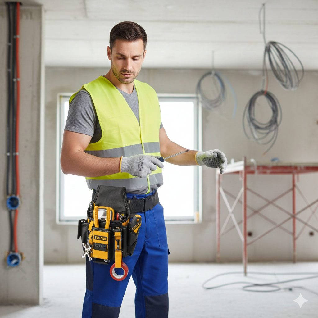 Sacoche à Outils de Ceinture Tolsen 85305 - Organisateur Multi-poches